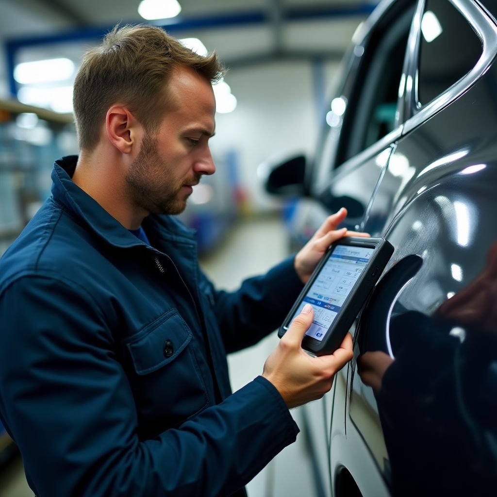 Jefe de taller especializado en vehículos eléctricos